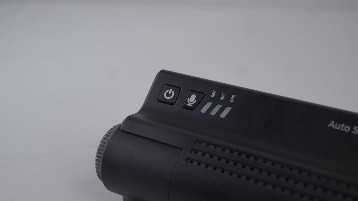 AutoSight Dash Cam - Control Panel
